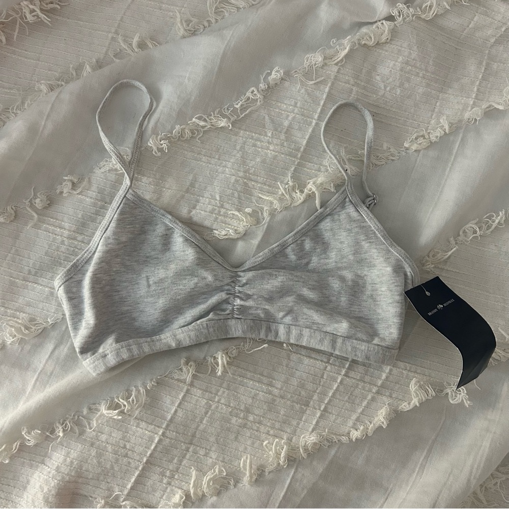 Brandy Melville Light Gray Bralette